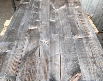 Silvered Grey Timber Cladding - Weathered Wood Planks, FSC Wood