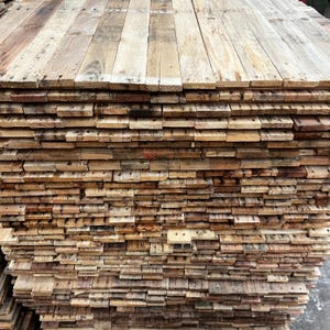 Reclaimed Pallet Wood, Recycled, Rustic Distressed Boards for DIY projects- Multiple Finishes Available image 3