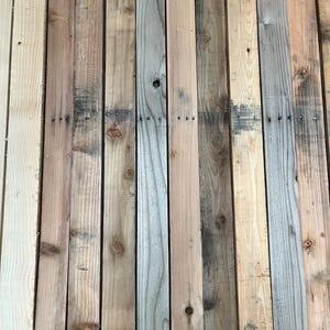 Reclaimed Pallet Wood, Recycled, Rustic Distressed Boards for DIY projects- Multiple Finishes Available image 7