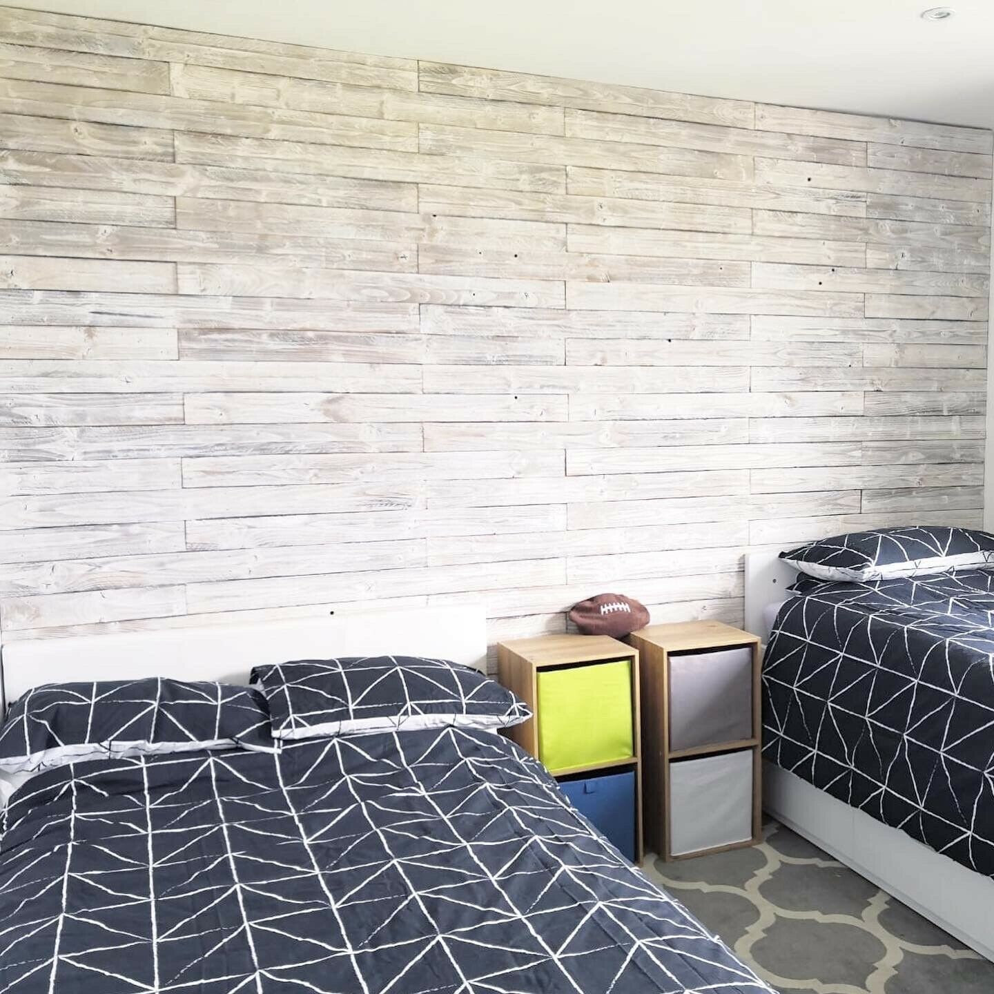 White Wash Stunning Rustic Pallet Wood Wall Cladding New Etsy UK