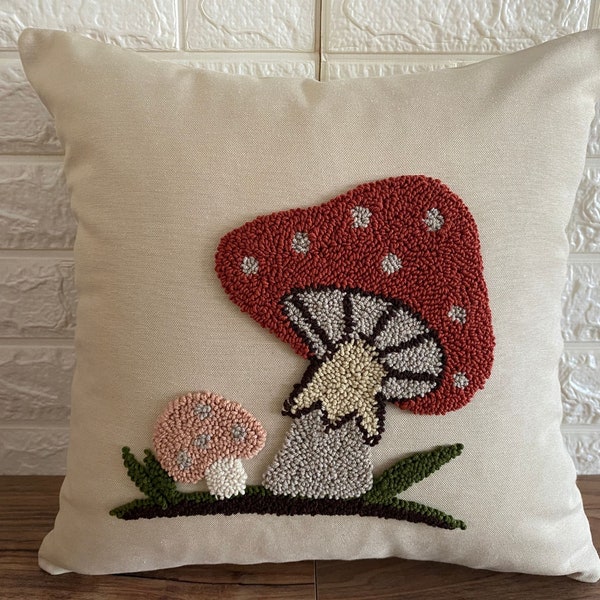 Mushroom Pillow Etsy
