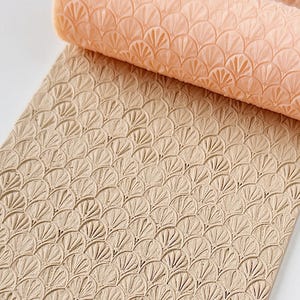 Polymer clay texture roller clay stamp 3D printed embossing Polymer clay tool Vintage pattern roller Lines pattern texture Clay cutter (233)