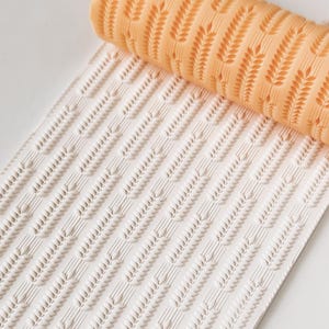 Polymer clay texture roller clay stamp 3D printed embossing Polymer clay tool Vintage pattern roller Lines pattern texture Clay cutter (212)
