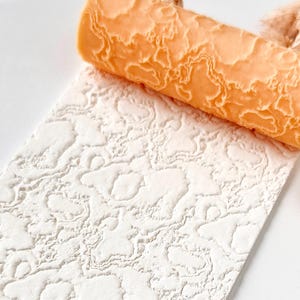 Polymer clay texture roller clay stamp 3D printed embossing Polymer clay tool Vintage pattern roller Lines pattern texture Clay cutter (227)