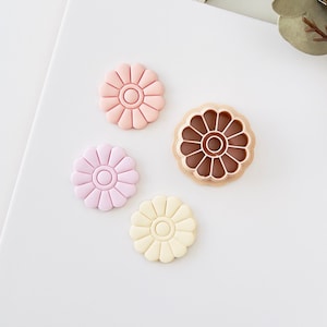 Spring flower Polymer Clay Cutters Set | Petal Clay Cutters | Boho Clay Cutters for Earring Making