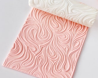 Polymer clay texture roller clay stamp 3D printed embossing Polymer clay tool Vintage pattern roller Lines pattern texture Clay cutters (16)