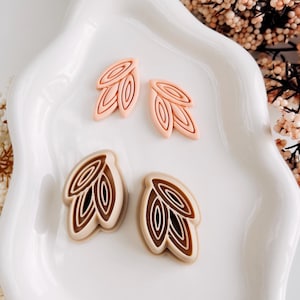 Polymer Clay Earring Cutter, Dangle Clay Cutter, Abstract shape clay cutter, Polymer clay tools