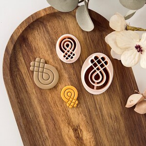 Art deco Polymer Clay Cutter, Earring polymer clay cutter, Dangle cutter / Polymer Clay Cutters / Jewellery Tools / Earring Making
