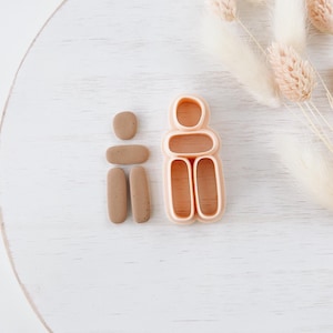 Polymer Clay Earring Cutter, Dangle Clay Cutter, Abstract shape clay cutter, Polymer clay tools