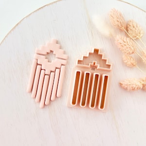 Simple Cutter, Ethnic Clay Cutter, Indian cutter, Imprint Clay Cutter, Morocco cutter, Polymer clay cutter