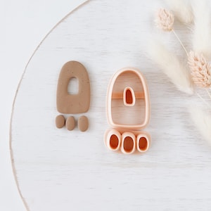 Polymer Clay Earring Cutter, Dangle Clay Cutter, Abstract shape clay cutter, Polymer clay tools