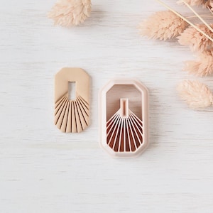 Polymer Clay Earring Cutter, Dangle Clay Cutter, Abstract shape clay cutter, Polymer clay tools