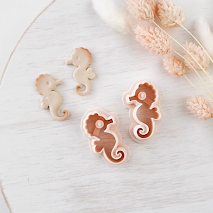 Horse Sea Polymer Clay Cutter | Summer Clay Cutters | Polymer Clay Tools | Clay Earring Cutter | Clay Cutter Set