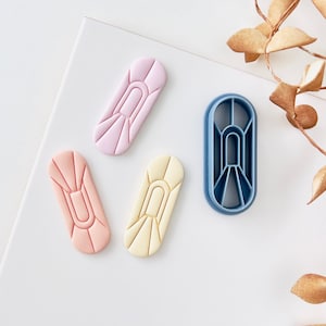 Polymer clay shape cutter, abstract modern earring moulds, indian cutter, sharp 3D printed mould | clay jewellery supplies