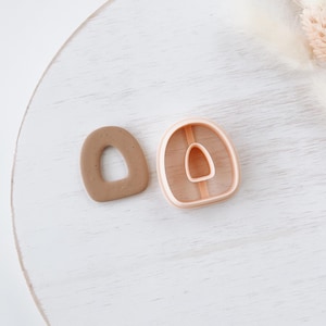 Polymer Clay Earring Cutter, Dangle Clay Cutter, Abstract shape clay cutter, Polymer clay tools