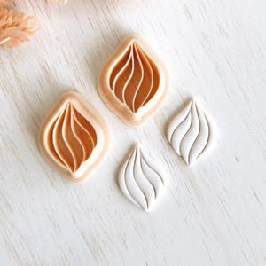 Ensemble d&#39;emporte-pièces en pâte polymère, emporte-pièces pendants, emporte-pièces en forme ABSTRAITE