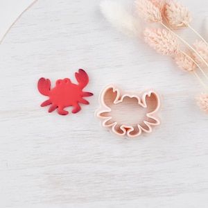 Crab Polymer Clay Cutter | Summer Clay Cutter | Polymer Clay Supplies | Clay Earring Cutter | Cutter Polymer Clay |