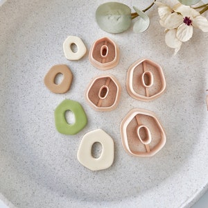 Donut Polymer Clay Cutter | Polymer Clay Tools | Jewellery Tools | Earring Making | Embossing Clay Tools