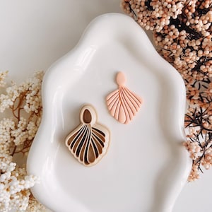 Polymer Clay Earring Cutter, Dangle Clay Cutter, Abstract shape clay cutter, Polymer clay tools
