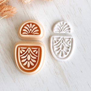 Polymer Clay Earring Cutter set, Dangle Clay Cutter, ABSTRACT shape clay cutter