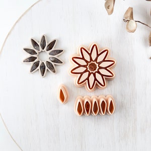 Polymer Clay Earring Cutter set, FAUX STONE, Dangle Clay Cutter, Abstract shape clay cutter
