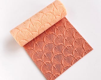 Polymer Clay Texture Roller – Fan Pattern – Clay Tool for Earrings & Jewelry – R-237