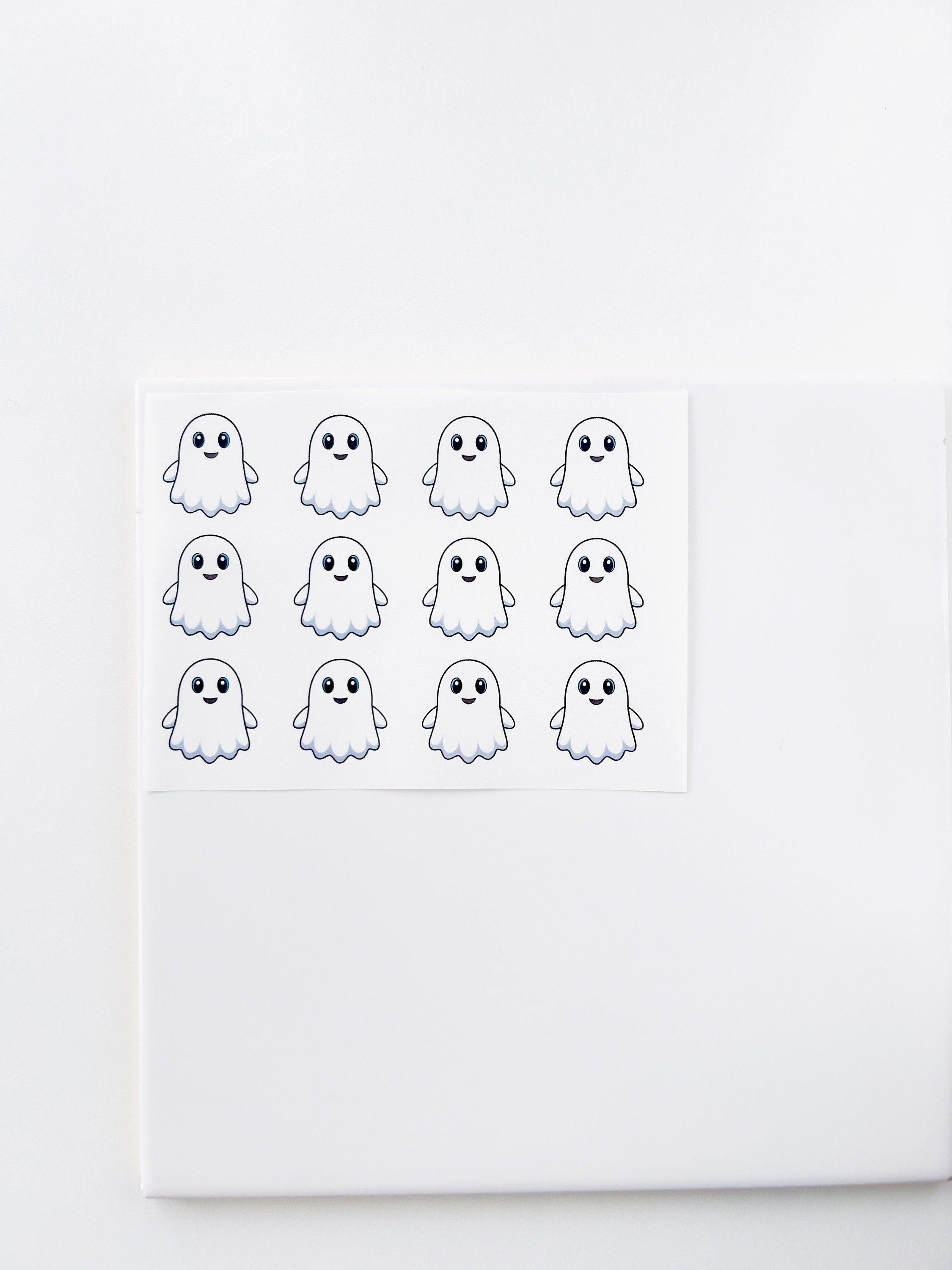 Puocaon Halloween-Transferpapier Für Polymerton – 18 Blätter Mit Kürbis, Geist & Schwarzer Katze