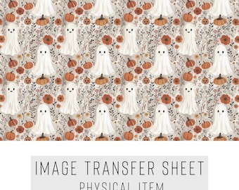 Polymer Clay Transfer Paper – Halloween Pattern – Water Soluble Sheet for Earrings & Jewelry – TP-439