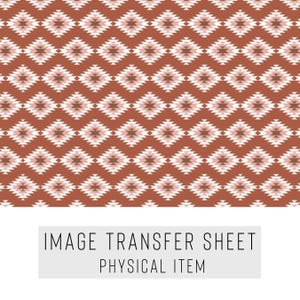 Polymer Clay Transfer Paper – Tribal Pattern – Water Soluble Sheet for Earrings & Jewelry – TP-277