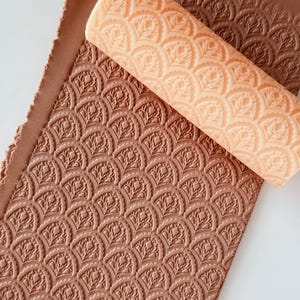 Polymer Clay Texture Roller – Scale Pattern – Clay Tool for Earrings & Jewelry – R-250