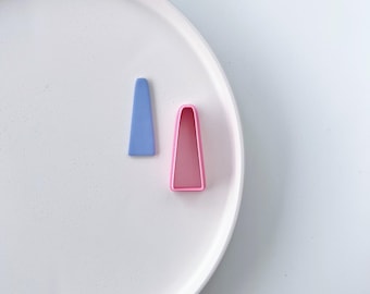Polymer Clay Cutter, Drop Shapes, Long Earring Cutter Tool, Clay Cutters for Jewelry Making, I-02