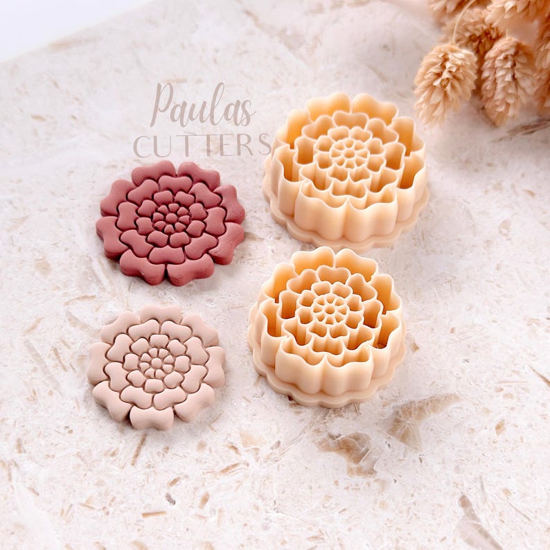 High quality polymer clay cutter creating clean sharp cuts for earrings and jewelry making
