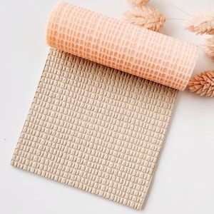 Polymer Clay Texture Roller – Mini Grid Pattern – Clay Tool for Earrings & Jewelry – R-235