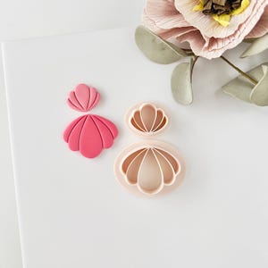 Emporte-pièce pour pâte polymère, formes de coquillages pour boucles d'oreilles, outil de découpe en éventail inspiré de l'océan pour la création de bijoux, R-18
