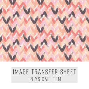 Polymer Clay Transferpapier – Abstraktes Pinselmuster – Wasserlösliches Blatt für Ohrringe & Schmuck – TP-136