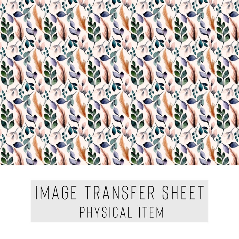 Clay Transfer Paper, Flower Garden Set, Floral Transfer, Flower Set ...