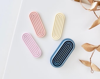 Polymer Clay Cutter, Stick Shapes, Minimal Earring Cutter Tool, Clay Cutters for Jewelry Making, M-30