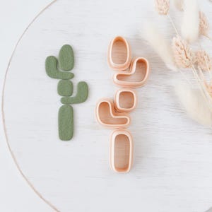 Polymer Clay Cutter Set, Abstract Organic Earrings Shapes, 3D Printed Clay Cutter Tool for Jewelry Making, Modern Design, ZC-21