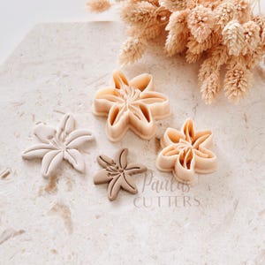 Polymer Clay Cutter, Abstrakte Formen, Ohrring-Ausstechform, Tonausstecher für die Schmuckherstellung, F-05