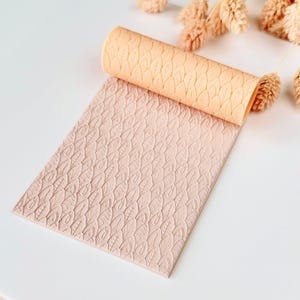 Polymer Clay Texture Roller – Leaf Scale Pattern – Clay Tool for Earrings & Jewelry – R-176