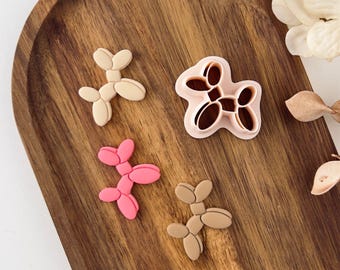 Cortador de arcilla polimérica, formas de pétalos, herramienta para cortar pendientes florales, cortadores de arcilla para la fabricación de joyas, O-24
