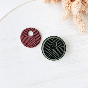 Polymer Clay Earring Cutter, Dangle Clay Cutter, Abstract shape clay cutter, Cute Clay Cutter