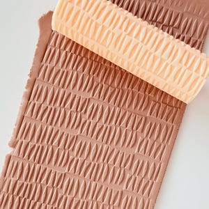Textuurroller voor polymeerklei – Streepjespatroon – Kleigereedschap voor oorbellen en sieraden – R-258