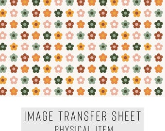 Polymer Clay Transfer Paper – Soft Floral Pattern – Water Soluble Sheet ...