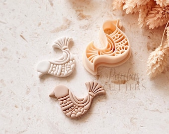 Polymer Clay Cutter, Bird Shape, Animal Earring Cutter Tool, Clay Cutter for Jewelry Making, A-24