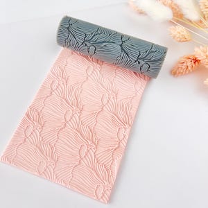Textuurroller voor polymeerklei – Takkenpatroon met craquelé-effect – Kleigereedschap voor oorbellen en sieraden – R-009