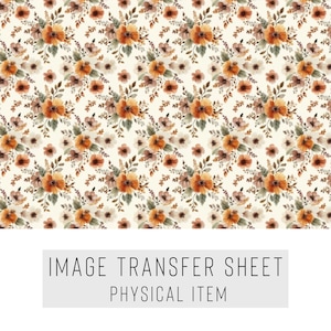 Clay Transfer Paper, Autumn design pattern, Haloween transfer sheet, Polymer Clay, Art Supplies (445)
