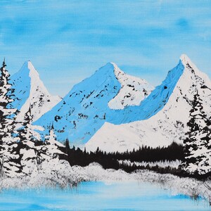 Bob Ross Blanket Etsy UK