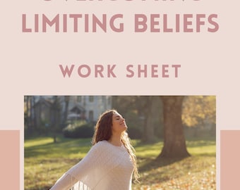 Hoja de trabajo para superar creencias limitantes
