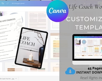 Printable and Editable Life Coaching Forms and Worksheets Templates